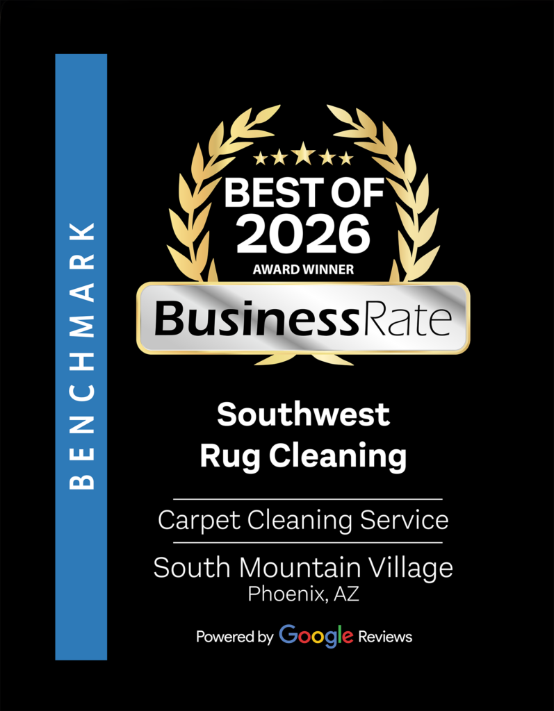 southwest rug cleaning plaque- Award