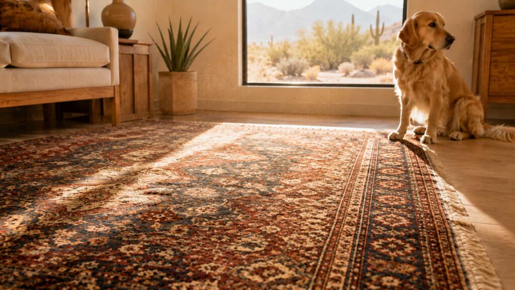 Pet Stains, Desert Dust, and Everyday Wear: Why Arizona Rugs Need Professional Care Pet stain removal Scottsdale for professional area rug cleaning